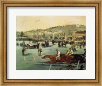 Framed Horse Racing, 1872