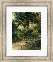Framed Corner of the Garden in Rueil, 1882