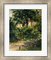 Framed Corner of the Garden in Rueil, 1882