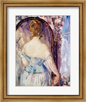 Framed Woman Before a Mirror