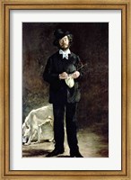Framed Portrait of Gilbert Marcellin Desboutin, 1875