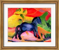 Framed Little Blue Horse, 1912
