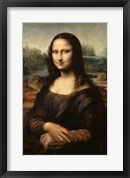 Framed Mona Lisa, c.1503-6