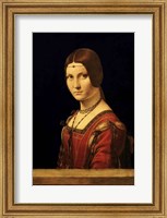 Framed Portrait of a Lady from the Court of Milan