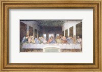 Framed Last Supper, 1495-97 (post restoration)