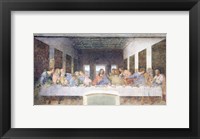 Framed Last Supper, 1495-97 (post restoration)