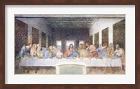Framed Last Supper, 1495-97 (post restoration)