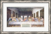 Framed Last Supper, 1495-97 (post restoration)