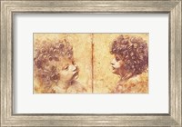 Framed Study of a child's head