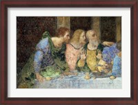 Framed Last Supper, (post restoration) B