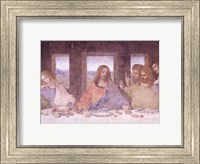 Framed Last Supper, (post restoration) D