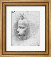 Framed Head of a child