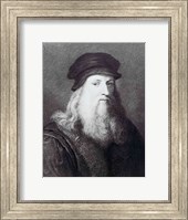 Framed Leonardo da Vinci