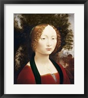 Framed Ginevra de' Benci