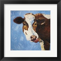 Framed Cow #303