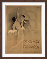 Framed Rena May Et Gerardy