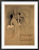 Framed Rena May Et Gerardy