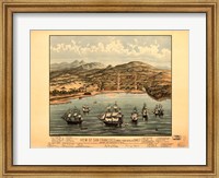 Framed View of San Francisco 1846-7