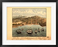 Framed View of San Francisco 1846-7