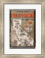 Framed Greetings from California