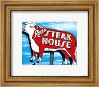 Framed Rod's Steakhouse