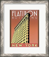 Framed Flatiron Building