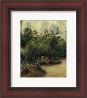 Framed Corner of a Garden at the Hermitage, 1877
