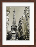 Framed Eiffel Tower Street View #1