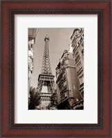 Framed Eiffel Tower Street View #1