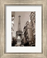 Framed Eiffel Tower Street View #1