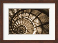 Framed Spiral Staircase in Arc de Triomphe