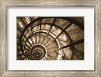 Framed Spiral Staircase in Arc de Triomphe