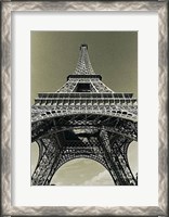 Framed Eiffel Tower Looking Up