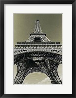Framed Eiffel Tower Looking Up