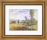 Framed Landscape at Vetheuil