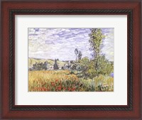 Framed Landscape at Vetheuil