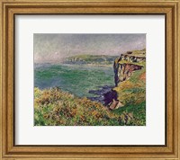 Framed Cliff at Varengeville, 1882