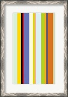 Framed Paprika Stripe