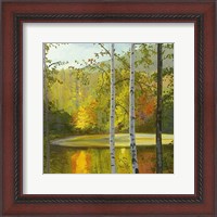 Framed Cooper Lake, Autumn