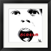 Scream Framed Print