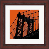 Framed Orange Manhattan