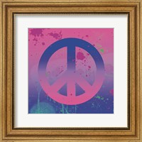 Framed Psychedelic Peace