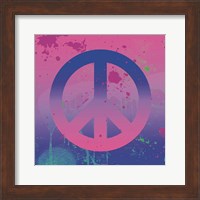Framed Psychedelic Peace