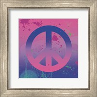 Framed Psychedelic Peace