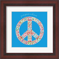 Framed Give Peace a Chance