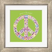 Framed Peace is Beautiful