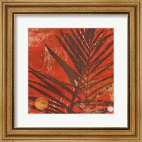 Framed Exotic Palm