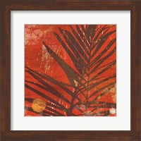 Framed Exotic Palm