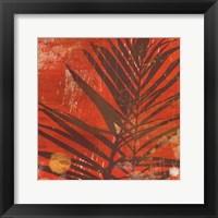 Framed Exotic Palm