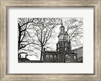 Framed Independence Hall (horizontal)